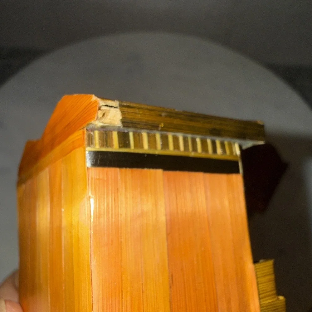 Lot Of‎ 2 REO 1978 Straw Reed House Shaped Trinket Box